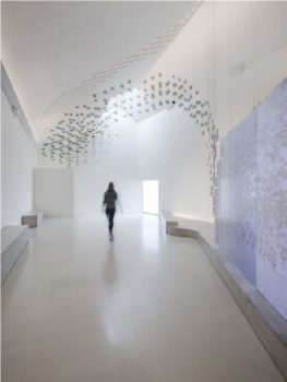 Wadden Sea Centre Denmark - fade albus - acoustic plaster