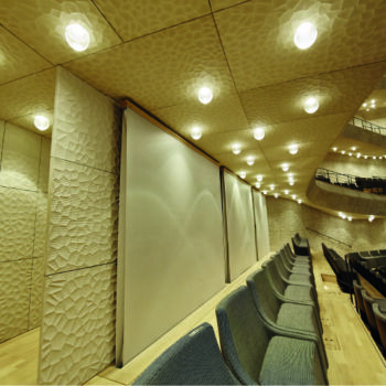 Acoustic design catalogue – Gerriets - acoustic banners – sound absorbing curtains - sound absorption – acoustic absorption - acoustic consultant - acoustic consulting