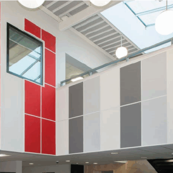 Rockfon - Acoustic wall panels - Acoustic design catalogue - sound absorption class - acoustic absorption - acoustic consultant - acoustic consulting