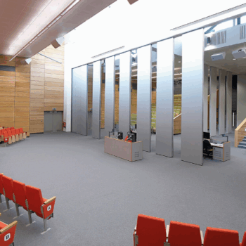 Dorma Variflex - Style partitions - moveable partitions - folding walls - folding partitions - operable walls - acoustic design - acoustic design catalogue - acoustic products - sound insulation