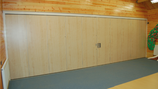 Stylefold folding wall - Style partitions - moveable partitions - folding walls - folding partitions - operable walls - acoustic design - acoustic design catalogue - acoustic products - sound insulation