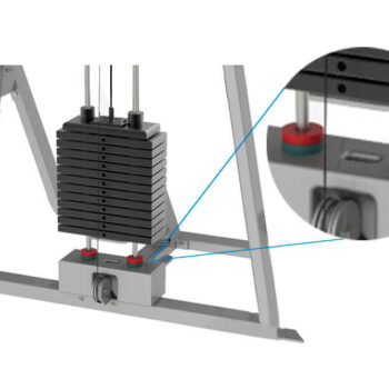 AMC - anti vibration mount - weight stack isolator - gym - gym isolation - gym noise control - Vibration isolation - acoustic consultant - acoustic design - architectural acoustic design