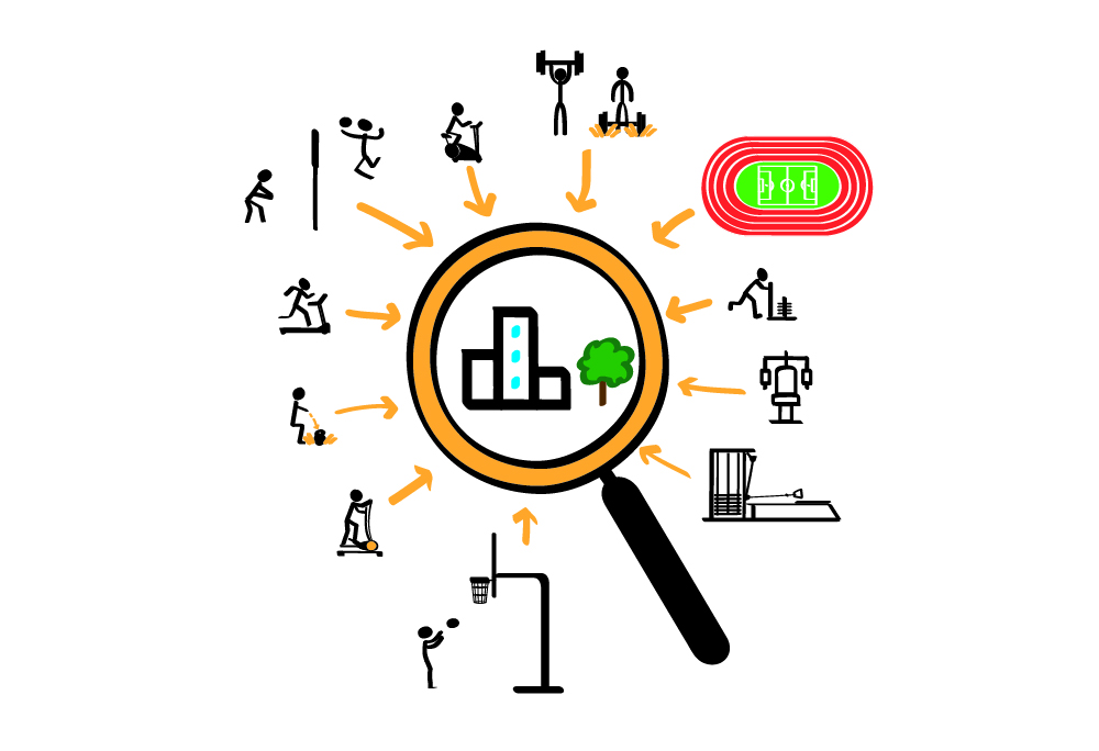 Noise and vibration challenges in sport, fitness and gym facilities Part 1: Site Analysis - acoustic consultant - noise control - gym acoustics - vibration control - gym vibration