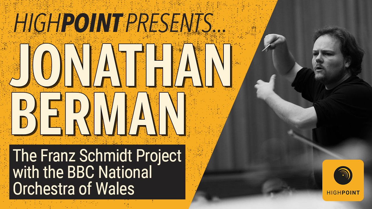 Jonathan Berman - BBC NOW - BBW National Orchestra of Wales - The Franz Schmidt Project - acoustics - orchestra - Hoddinott hall - Niamos - Nia Centre