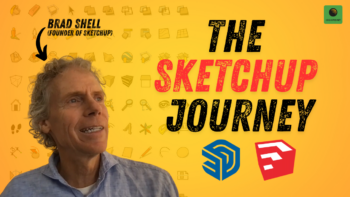 Brad Shell SketchUp, 3D modeling, design software, entrepreneurship, Google acquisition, AI in design, user feedback, innovation, architectural design, startup culture High Point podcast - Atelier Crescendo - acoustic design - acoustic consultants