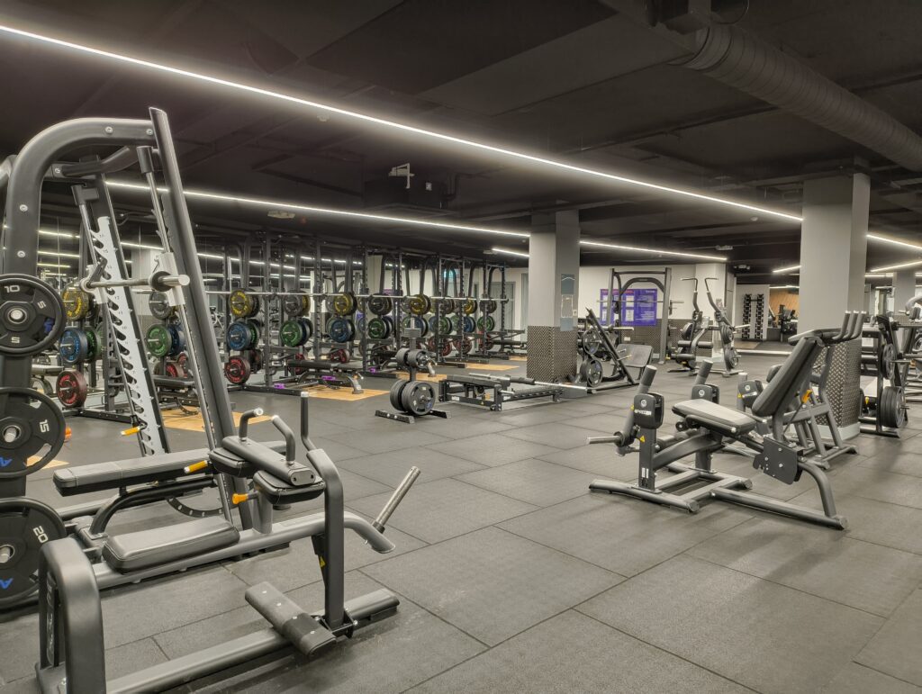 Anytime fitness - acoustics - gym - acoustic - vibration - noise