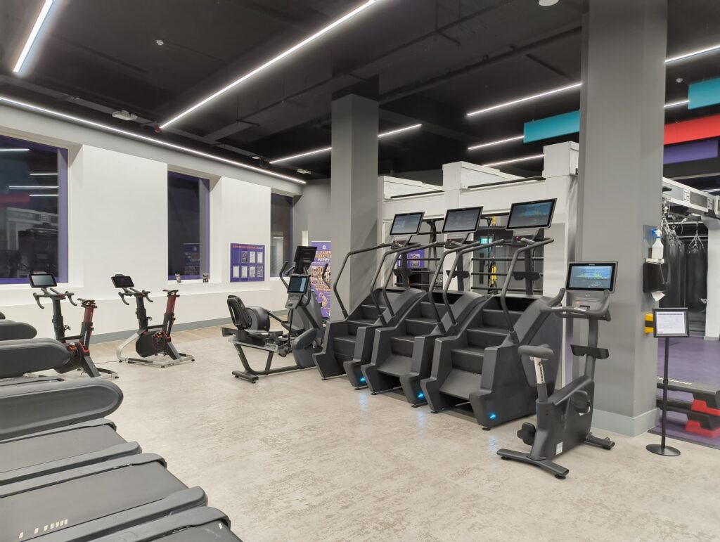 Anytime fitness - acoustics - gym - acoustic - vibration - noise